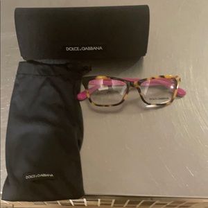 BRAND NEW D&G glasses with box and dust bag